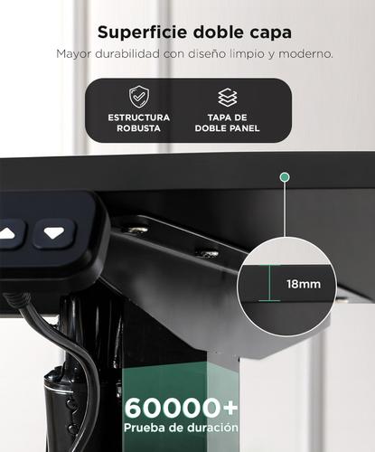 Escritorio Gadnic Con Altura Regulable Eléctrico  - 3
