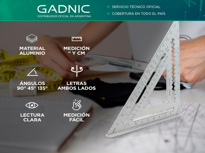 Escuadra de Aluminio Gadnic ESC2 12