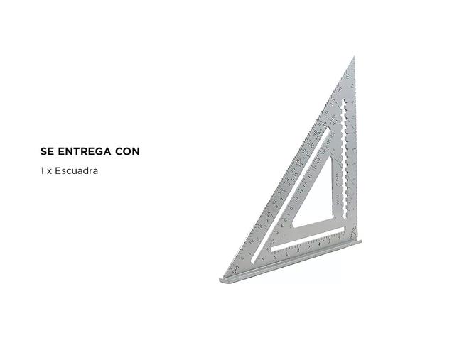 Escuadra de Aluminio Gadnic ESC2 12 30Cm  - 4
