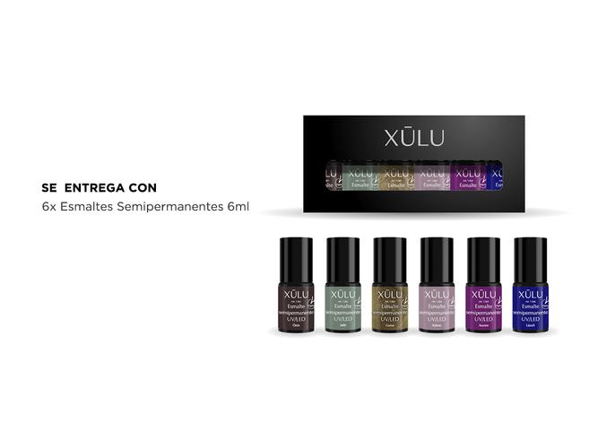Kit 6 Esmaltes Semipermanentes Xulú Mystique 6ml - 6