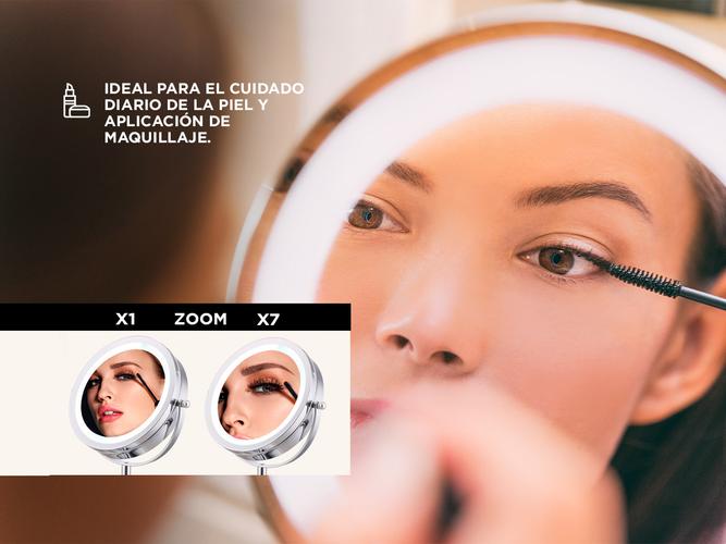 Espejo para Maquillaje Gadnic Led GMD710 7X1X  - 2