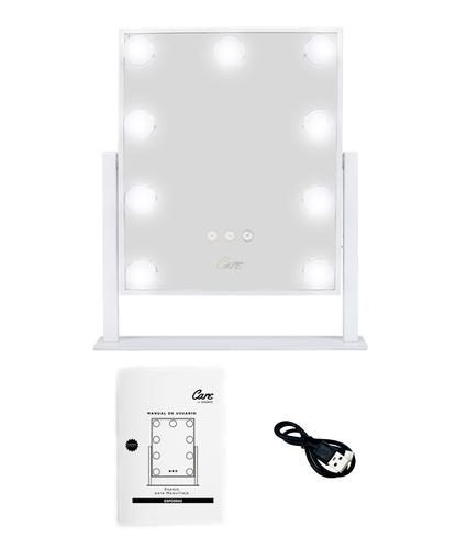 Espejo Maquillaje Care By Gadnic Grande con Iluminación Uniforme - 6