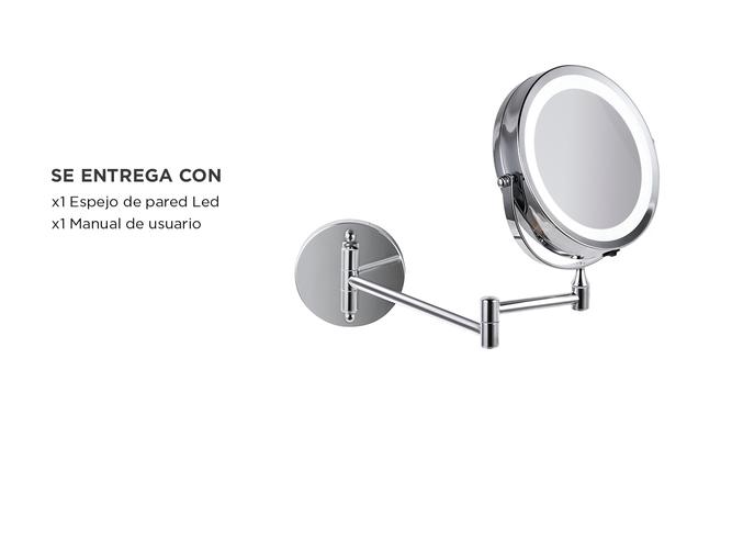  Espejo De Pared Gadnic Led Para Maquillar 360  - 5