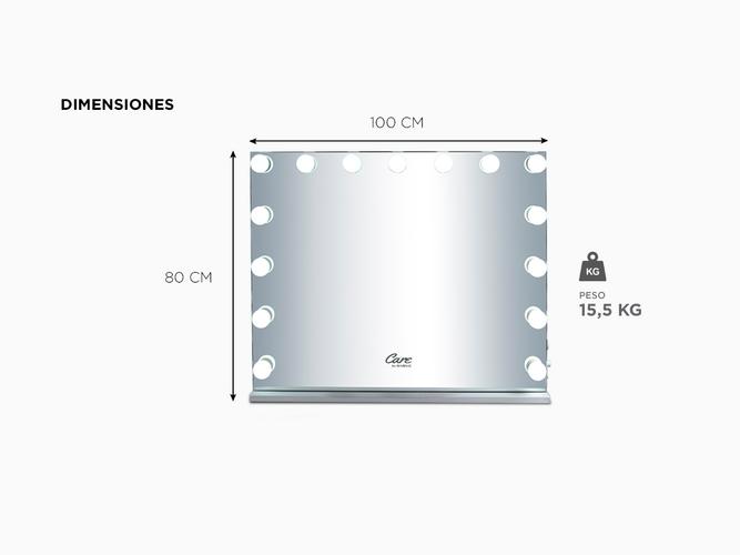 Espejo Baño Gadnic HW XXL Led Puerto Usb con Dimmer - 5