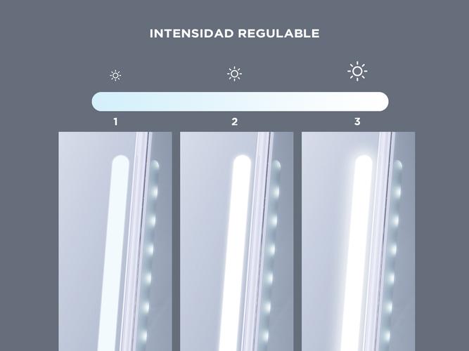 Espejo Maquillaje Tactil Gadnic Luces Led  - 3
