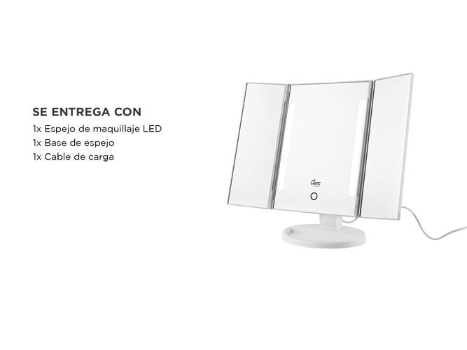 Espejo Maquillaje Tactil Gadnic Luces Led  - 5