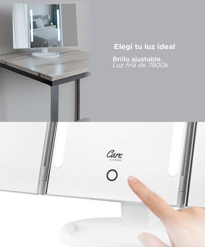 Espejo Maquillaje Tactil Gadnic Luces Led  - 2