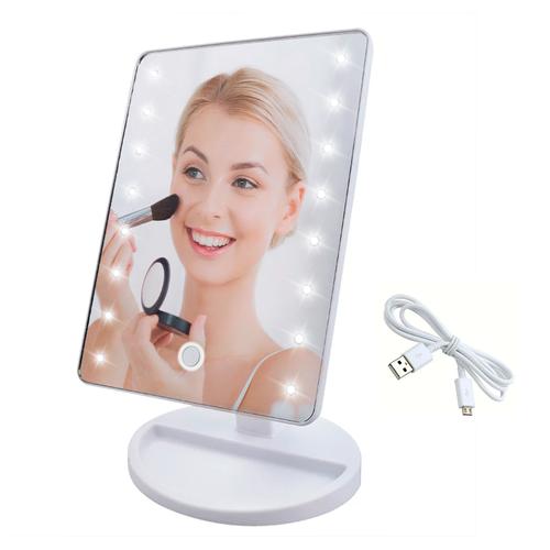 Espejo Para Maquillaje Gadnic EP9 Táctil Luz Led - 0