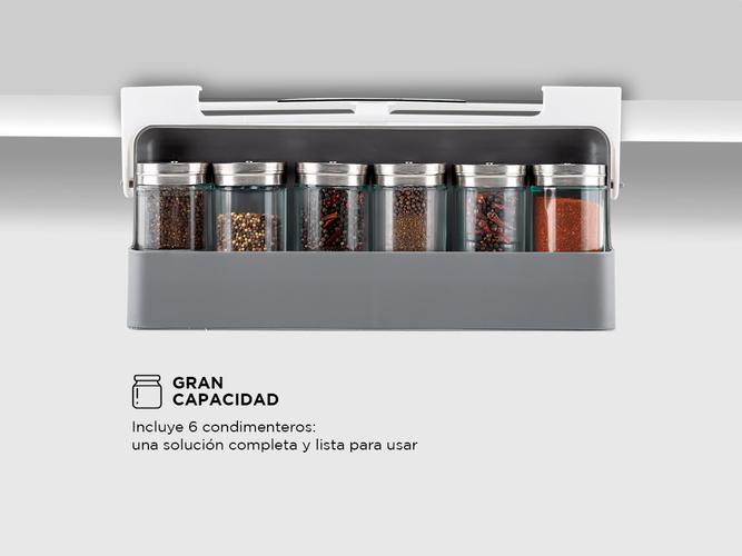 Estante Especiero Condimentero Gadnic Organizador de Cocina Rebatible - 3