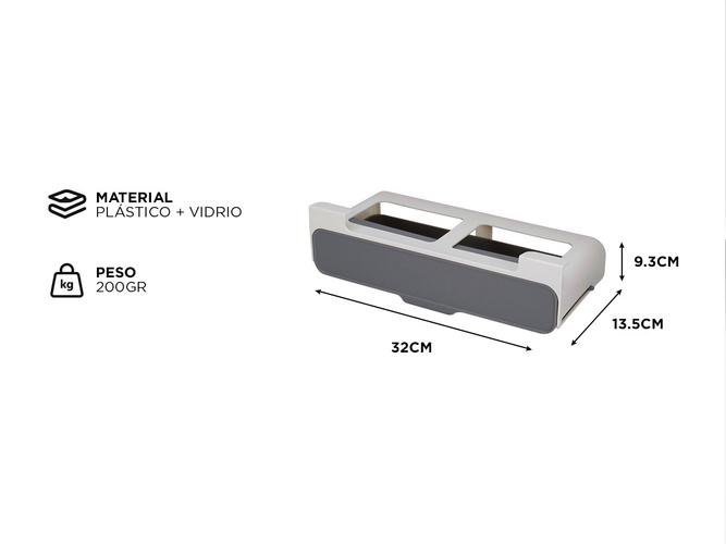 Estante Especiero Condimentero Gadnic Organizador de Cocina Rebatible - 4
