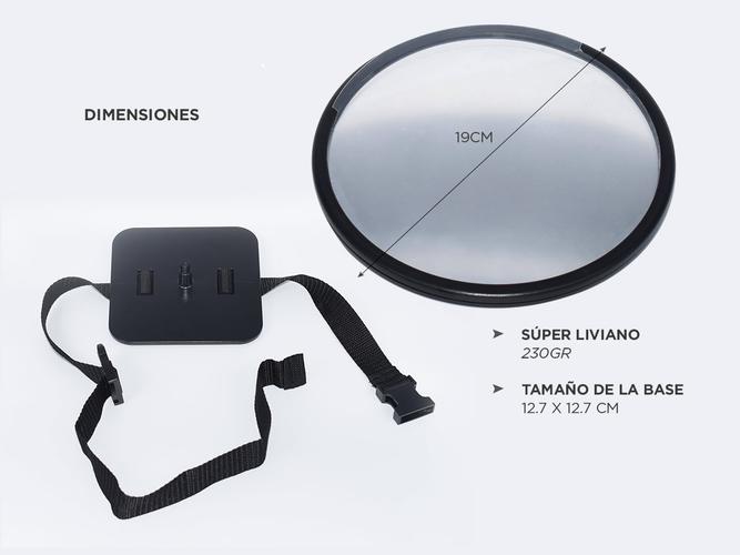 Espejo Trasero Para Auto Gadnic  - 4