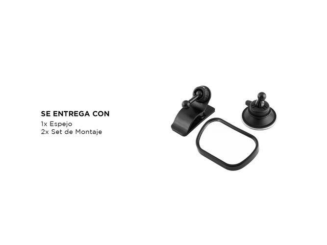 Espejo Retrovisor Para Auto Gadnic MBEB03 Seguridad Bebé a Bordo - 4
