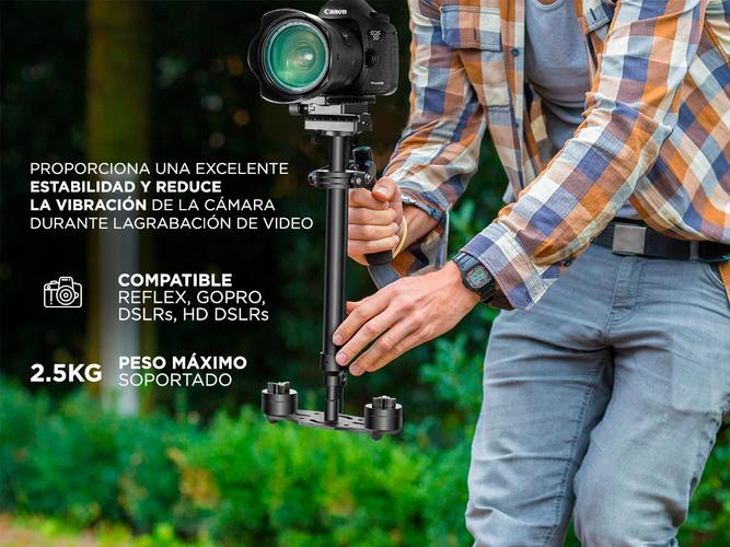Estabilizador Gadnic S60 Steadycam Profesional Para Cámaras Barra Estabilizadora 40-60cm - 2