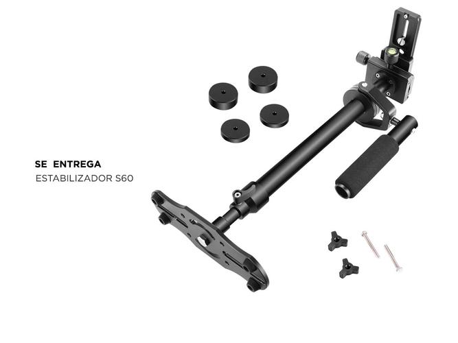 Estabilizador Gadnic S60 Steadycam Profesional Para Cámaras Barra Estabilizadora 40-60cm - 5