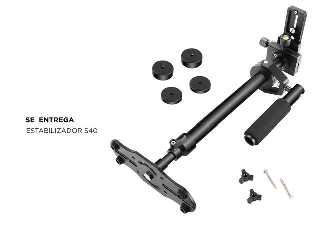 Estabilizador Gadnic S40 Steadycam Profesional Para Cámaras Barra Estabilizadora 30-40cm - 5