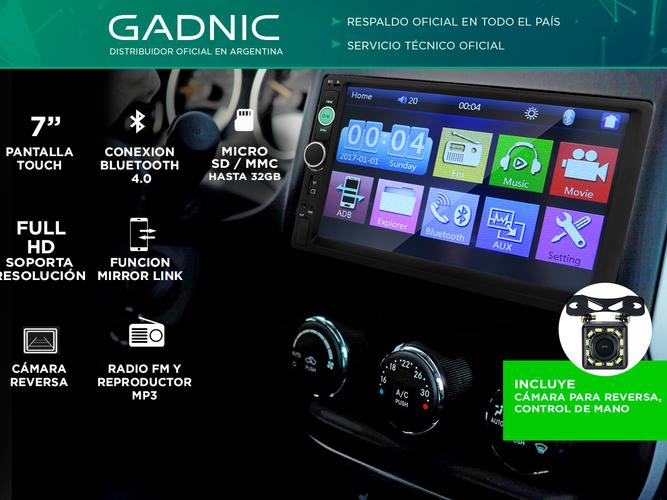 Estereo para Auto Gadnic ESTERE02 Pantalla 7 - 1