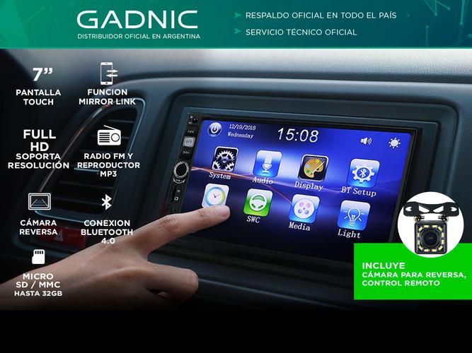 Estereo para Auto Gadnic ESTERE03 Pantalla 7 - 1