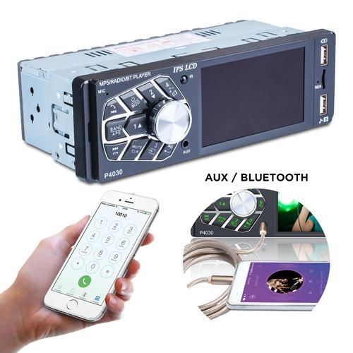 Estéreo Para Auto Gadnic Con Reproductor de Video y Control Remoto USB BT - 0