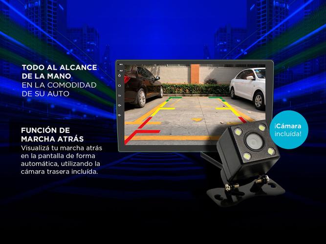 Estéreo Doble Para Auto Gadnic Pantalla Táctil BT GPS FM - 2