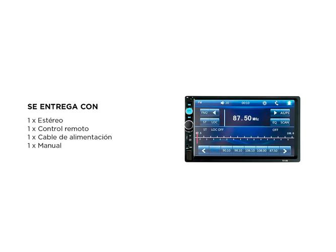 Panel de Sonido para Auto Universal Gadnic SX1 Multimedia Central MP5 - 4