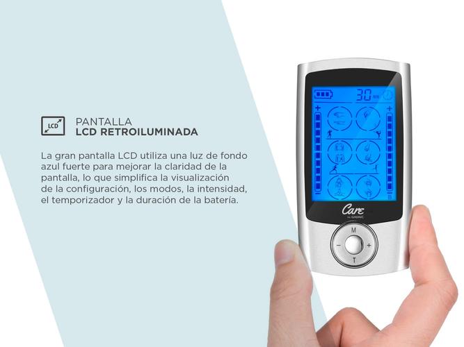 Electroestimulador Muscular Portátil Gadnic 9910 6 Niveles 4 Programas Recargable - 4