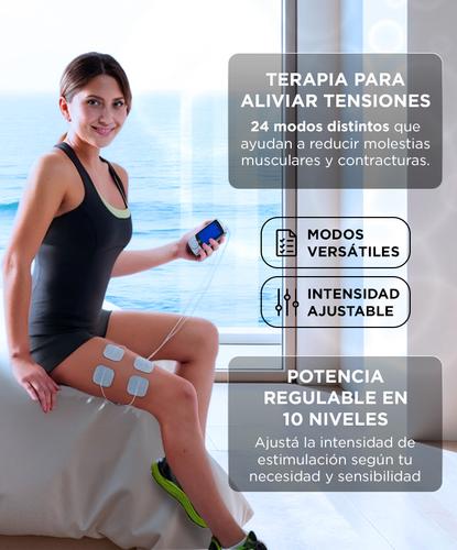 Electroestimulador Muscular Portátil Gadnic 9910 6 Niveles 4 Programas Recargable - 2