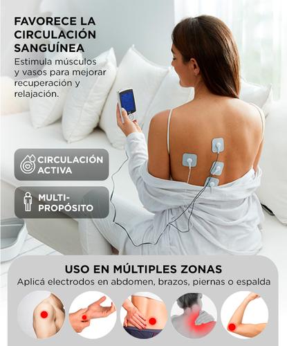 Electroestimulador Muscular Portátil Gadnic 9910 6 Niveles 4 Programas Recargable - 4