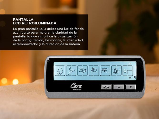 Electroestimulador Muscular Portátil Gadnic 91280 20 Niveles 6 Programas Recargable - 4