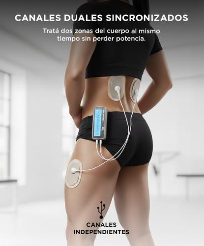 Electroestimulador Muscular Portátil Gadnic 91280 20 Niveles 6 Programas Recargable - 2
