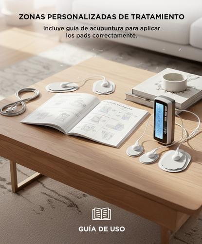 Electroestimulador Muscular Portátil Gadnic 91280 20 Niveles 6 Programas Recargable - 4