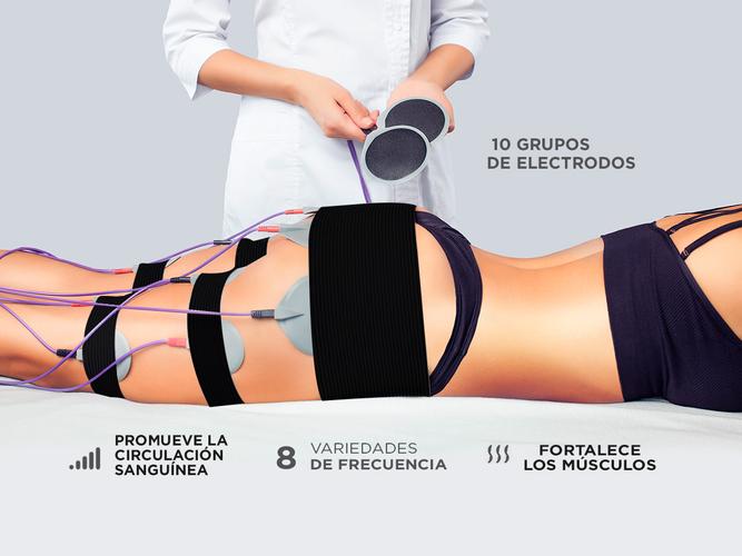 Electro Estimulador Muscular Gadnic Portatil Multifunciones  - 2