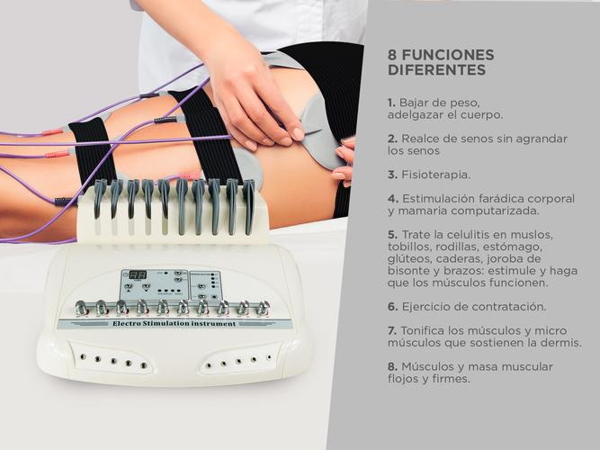 Electro Estimulador Muscular Gadnic Portatil Multifunciones  - 3