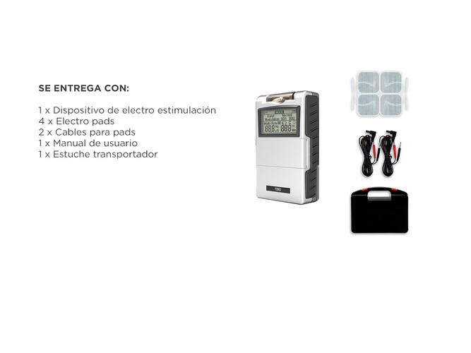 Electro Estimulador Portátil EM7 Gadnic Masajeador Muscular  - 6