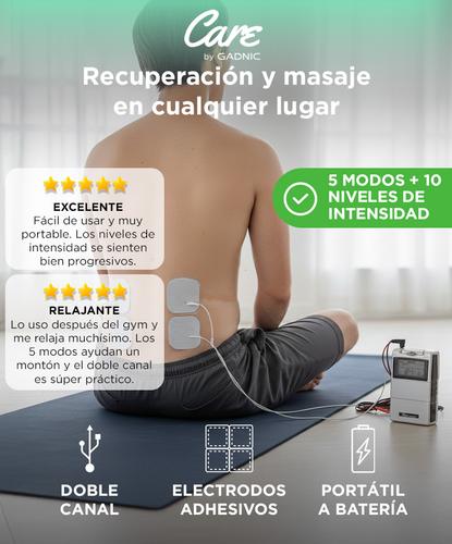 Electro Estimulador Portátil EM7 Gadnic Masajeador Muscular  - 1