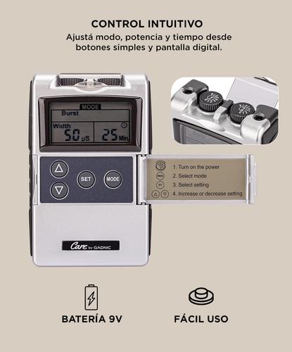 Electro Estimulador Portátil EM7 Gadnic Masajeador Muscular  - 4