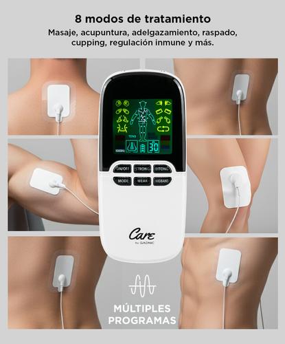 Electroestimulador Digital Portátil Gadnic De 8 Electrodos 3000mhz - 2