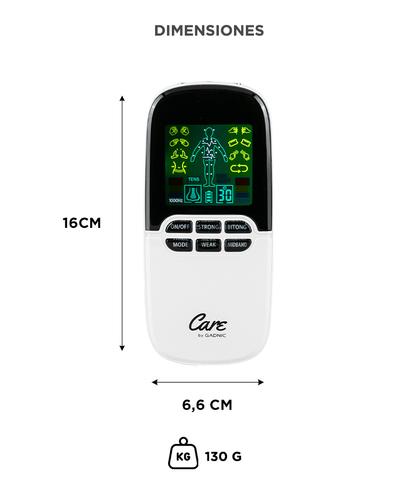 Electroestimulador Digital Portátil Gadnic De 8 Electrodos 3000mhz - 5