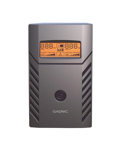 UPS Estabilizador Tensión Gadnic 2000VA 1200W 220V LCD 4 salidas bateria 24V - 6