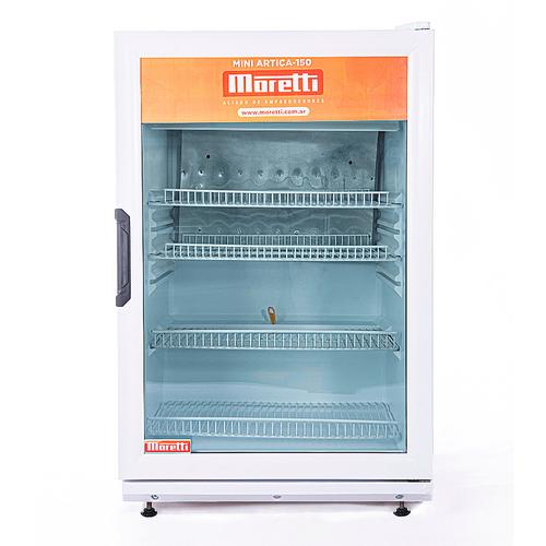 Heladera Exhibidora Vertical Moretti Mini Artica-150 - 0