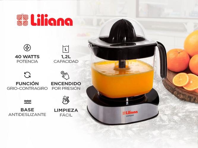 Exprimidor eléctrico Liliana Exprimy AE921 Juguera 1.2L - 1