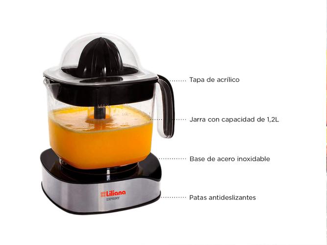 Exprimidor eléctrico Liliana Exprimy AE921 Juguera 1.2L - 5