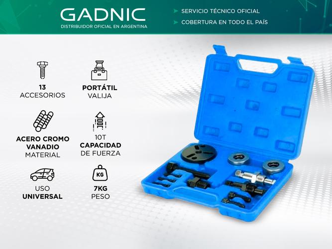 Juego Extractor Aire Acondicionado GADNIC EXTC1 Embrague - 1