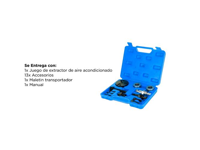 Juego Extractor Aire Acondicionado GADNIC EXTC1 Embrague - 4