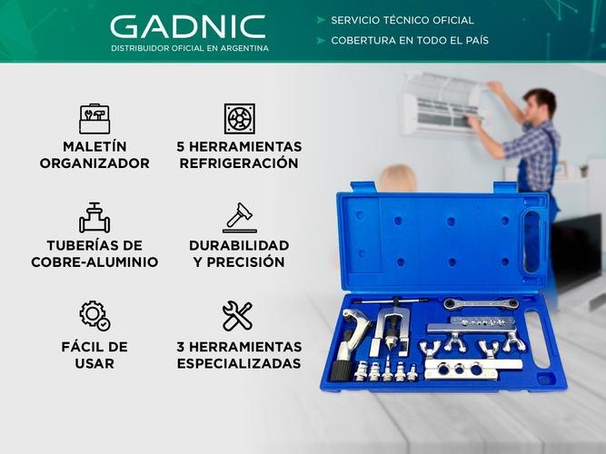 Kit Herramientas de Sistema de Refrigeración Gadnic Profesional  - 1