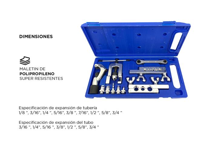 Kit Herramientas de Sistema de Refrigeración Gadnic Profesional  - 4