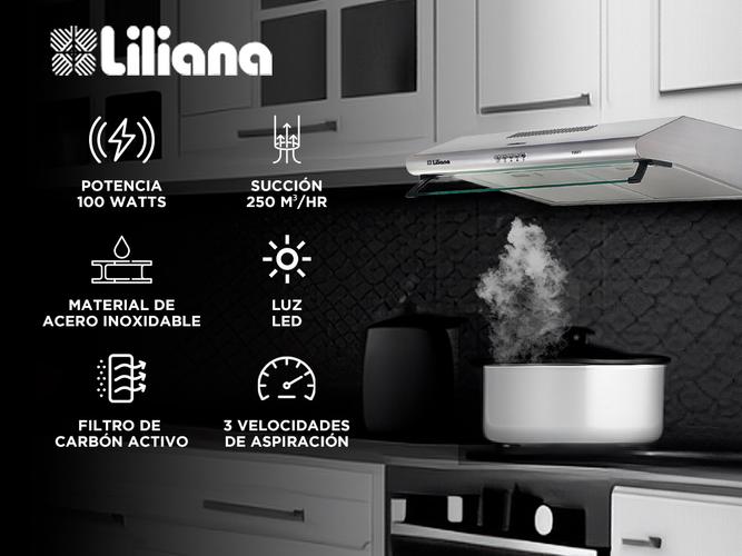 Purificador de Aire Liliana Purify KP991 100 Watts Acero Inoxidable - 1