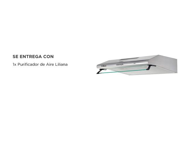 Purificador de Aire Liliana Purify KP991 100 Watts Acero Inoxidable - 5