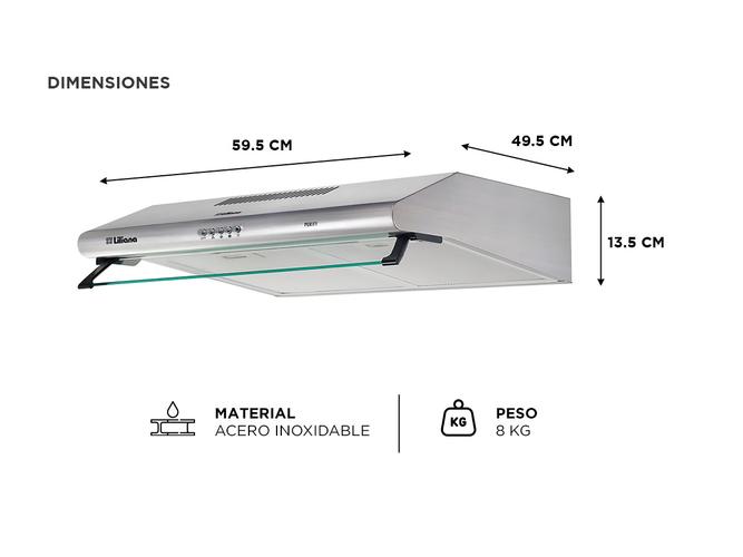 Purificador de Aire Liliana Purify Plus KP992 200 Watts Acero Inoxidable - 4
