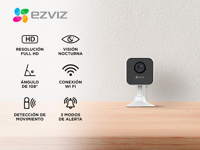 Kit Cámara de Seguridad IP Ezviz Wi-Fi Para Hogar Inteligente CS-H1c-R101-1G2WR x 6 unidades - 1