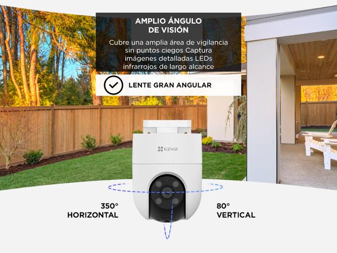Cámara de Seguridad Ezviz H8C Ip WiFi Pt 1080p - 3